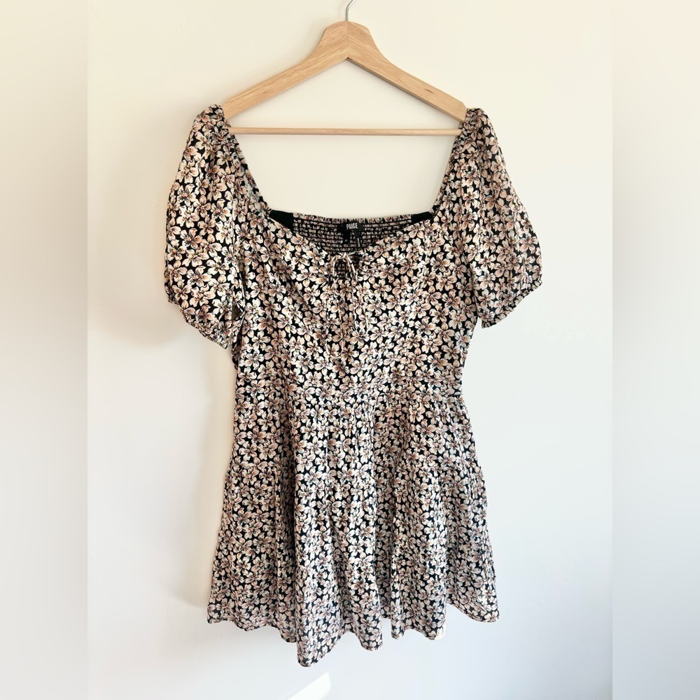PAIGE | Azul mini dress | size medium - Picture 7 of 12